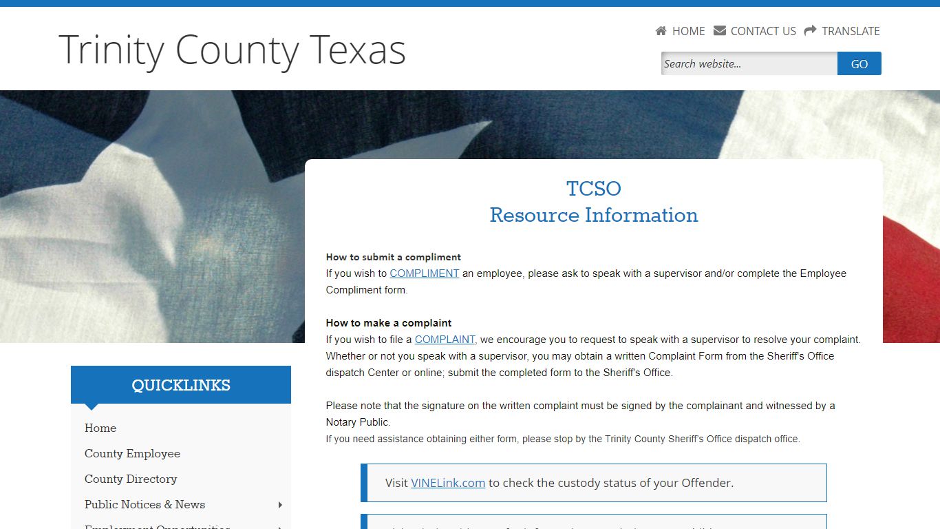 Trinity County, Texas